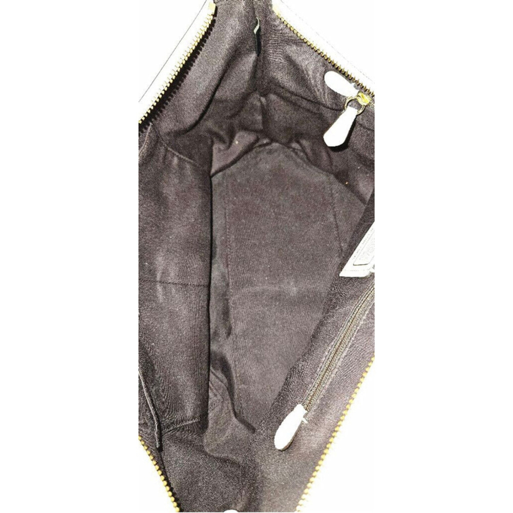 Coach Cream Tote Bag with Cream Wristlet - Picture 5 of 16